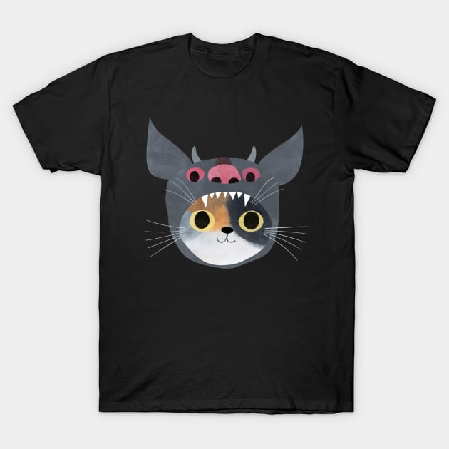 Little Weirdo T-Shirt by Planet Cat Studio